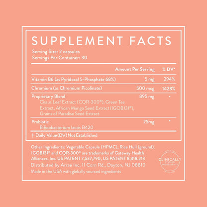 Arrae MB-1, Natural Dietary